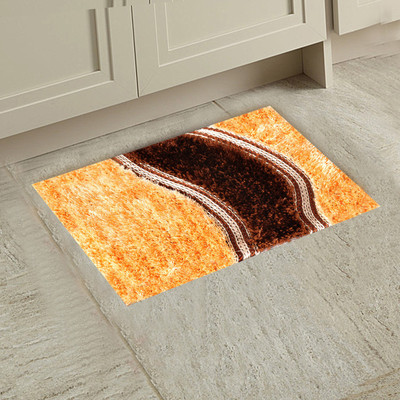 M G'S REAL DECOR Polyester Door Mat ASSSD(Multicolor, Free) available at flipkart for Rs.310