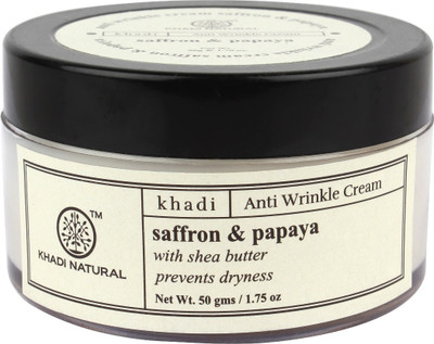 

Khadi Natural Saffron & Papaya Anti Wrinkle Cream(50 g)