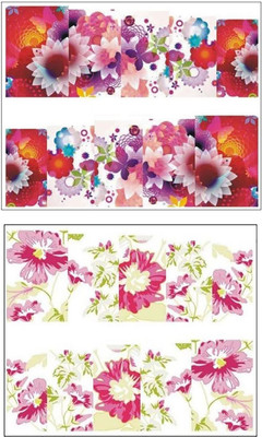 

Jenna Manicure Water Transfer Nail Art Decals Stickers- Sapphire Series NR-1267(White)