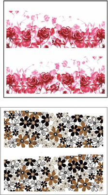 

Jenna Manicure Water Transfer Nail Art Decals Stickers- Sapphire Series NR-1055(White)