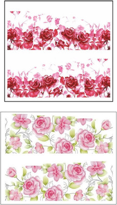 

Jenna Manicure Water Transfer Nail Art Decals Stickers- Sapphire Series NR-1049(White)
