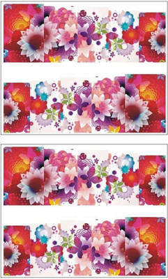 

Jenna Manicure Water Transfer Nail Art Decals Stickers- Sapphire Series NR-1268(White)