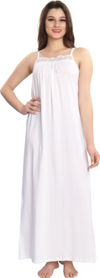 AV2 Women Nighty(White)