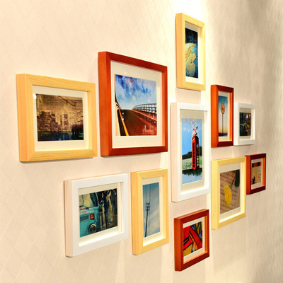 

WollWoll Wood Photo Frame(Multicolor, 11 Photos)