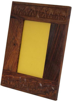 

Craft Art India Wood Photo Frame(Brown, 1 Photos)