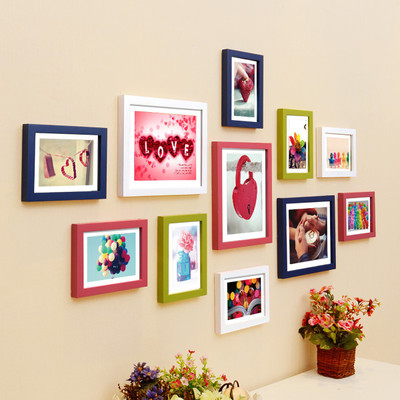 

WollWoll Wood Photo Frame(Multicolor, 11 Photos)