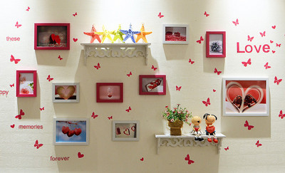 

WollWoll Polymer Photo Frame(Multicolor, 10 Photos)