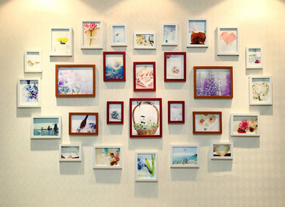 

WollWoll Polymer Photo Frame(Multicolor, 28 Photos)