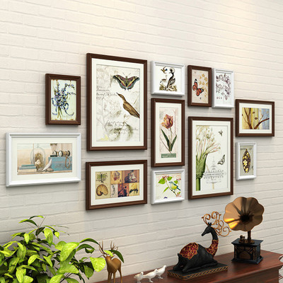 

WollWoll Wood Photo Frame(Multicolor, 12 Photos)