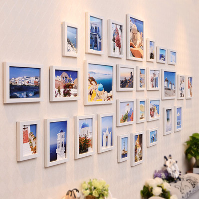 

WollWoll Polymer Photo Frame(White, 28 Photos)