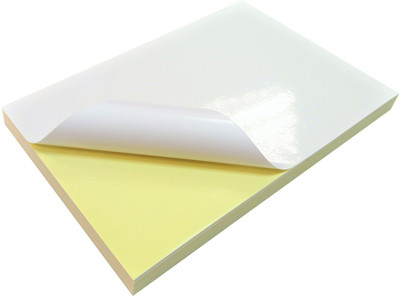 

avery TOTAL HOME: CHROMO "GLOSSY" 20 PCS A4 Size SELF ADHESIVE SHEETS / STICKER / GUMMING PAPER/Label Sheet TOTAL HOME: CHROMO "GLOSSY" 20 PCS A4 Size SELF ADHESIVE SHEETS / STICKER / GUMMING PAPER/Label Sheet Paper Label(White)