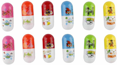 Parteet Parteet New Capsule Shape Ball Pens Ball Pen(Pack of 12)