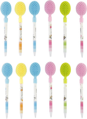 

Parteet Parteet New Mirror and Comb Gel Pens Ball Pen(Pack of 12)