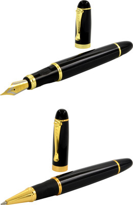 

Talesara Royal Collection Luxury 2 Pcs. Gift Set Roller Ball Pen and Fountain Pen(Pack of 2)