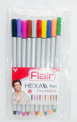 

flair Multicolour Fineliner Pen(Pack of 20)