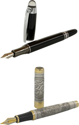 

Talesara Lord Ganesh and OM Royal Collection Luxury 2 Pcs. Gift Set Fountain Pen(Pack of 2)