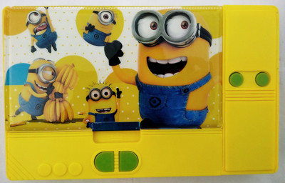 

Ashmaadi Jumbo Pencil Box with Sharpener Art Plastic Pencil Box(Set of 1, Multicolor)