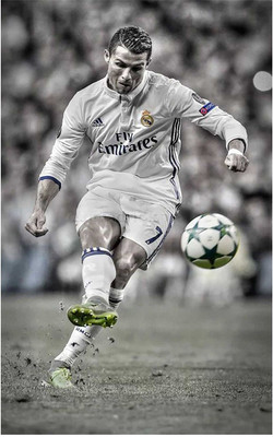 

Cristiano Ronaldo Poster for room Paper Print(18 inch X 12 inch, Rolled)