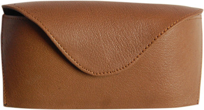 

rosmok cosmetic case in genuine leathe Cosmetic Bag(Tan)