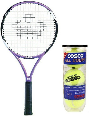 

Cosco Combo of two, One 'Radar Tour' Tennis Racquet Red, Blue Strung Tennis Racquet(G4 - 4 1/2 Inches, 95 g), Blue;red