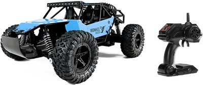 

HALO NATION Ironhide Killer Rock Crawler King Cheetah 2.4Ghz Four Wheel Drive Truck 1/16 Racing speed buggy Blue(Blue)