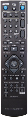 

LipiWorld 6711R1PO97F Compatible For LG DVD/5.1 CH SPEAKER SYSTEM Remote Controller(Black)