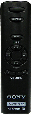 LipiWorld RM-ANU156 Compatible For Home Theater System Sony Remote Controller(Black)