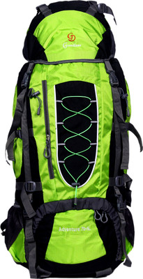 

GRANDIOSE 75L Thread Model Parrot Green Hiking Backpack / Rucksack Bags (GTB67503PG) Rucksack - 75 L(Green, Black), Black;green