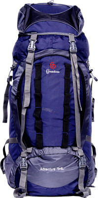 

GRANDIOSE 75L Front Open Model Navy Blue Hiking Backpack / Rucksack (GTB67502NB) Rucksack - 75 L(Multicolor)
