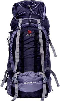 

GRANDIOSE 75L Front Open Model Black Hiking Backpack / Rucksack (GTB67502BL) Rucksack - 75 L(Black)