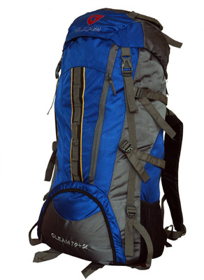 

Gleam 2209 Climate Proof Mountain Campaign / Hiking / Trekking Bag / Backpack 75 ltrs Royal Blue & Grey Rucksack - 75 L(Blue)