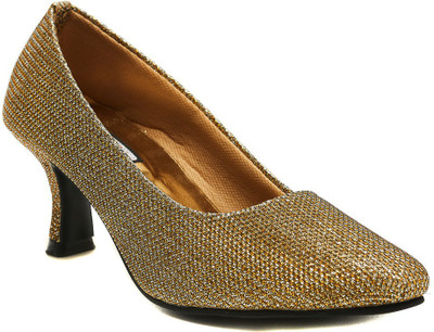 

Dolphin Miles Women Gold Heels