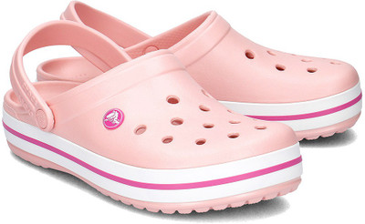CROCS Crocband Women Clogs(Pink , 8 UK/India)