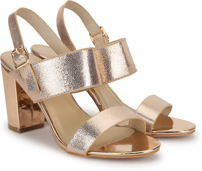 Chemistry Women Rose Gold Heels