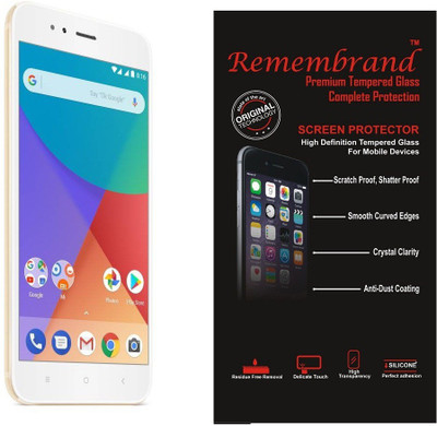 

Remembrand Impossible Screen Guard for Mi A1, Transparent