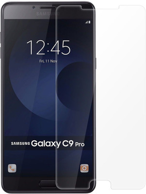 Kangaroo Tempered Glass Guard for Samsung Galaxy C9 Pro, Clear