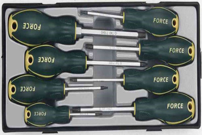 

imtc Force T2086 Star 8pc Standard Screwdriver Set(Pack of 1), Black
