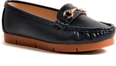 

Carlton London CLL-3200 Loafers For Women(Black