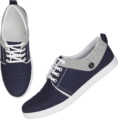 

Emosis Artistic Sneakers For Men(Blue, Grey