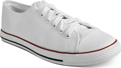 

Romanfox One Year Exchange Warranty Canvas Shoes For Men(White