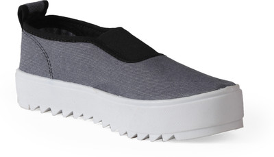 

Scentra SHANGHAI Loafers For Women(Grey, Gray