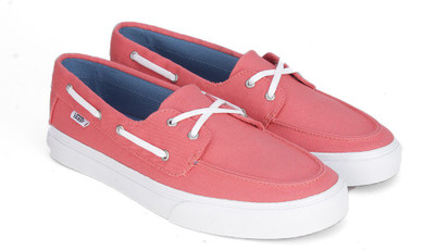 

Vans CHAUFFETTE SF Casuals For Women(Orange, Deep sea coral