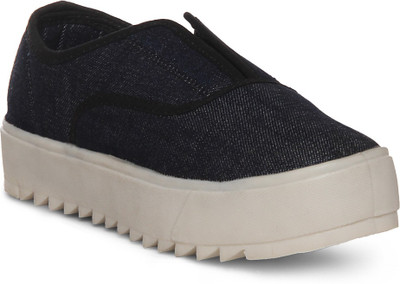 

Scentra KYOTO Loafers For Women(Blue, Dark denim