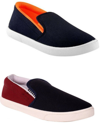 

Adclicks 2-PAIR-COMBO Loafers For Men(Multicolor