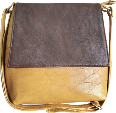69 OFF on Faslook Pink Beige Sling Bag Stylish Double Color