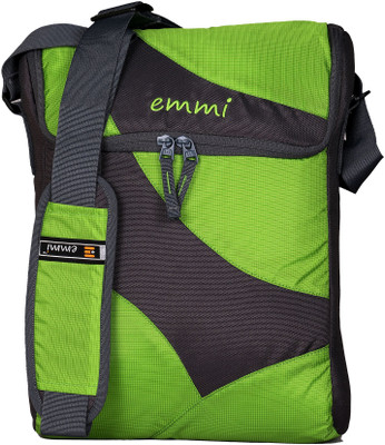 

EMMI BAGS Men & Women Casual Green Nylon Sling Bag