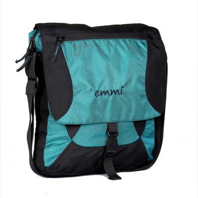 

EMMI BAGS Men & Women Casual Green Nylon Sling Bag