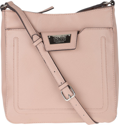 

Jones NY Women Casual Beige Genuine Leather Sling Bag
