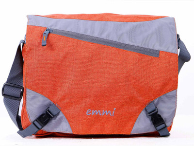 

EMMI BAGS Men & Women Casual Orange Nylon Sling Bag