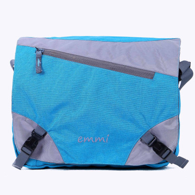 EMMI BAGS Men & Women Casual Blue Nylon Sling Bag
